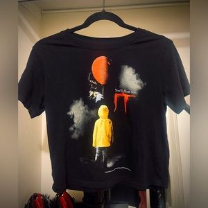 IT Horror Small Women’s Crop Top